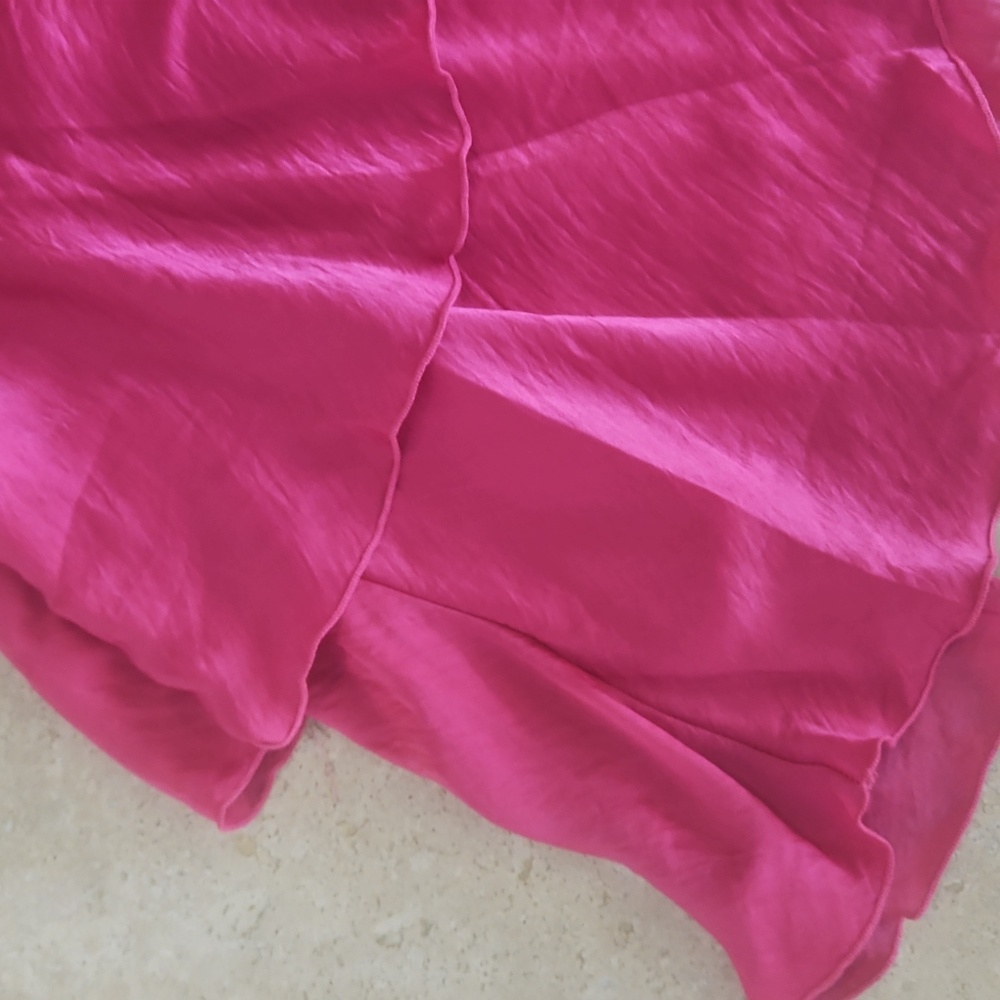 Sam Edelman Fuchsia Ruffled Dress - Picture 2 of 8